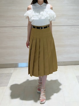 「31 Sons de mode（トランテアン　ソン　ドゥ　モード）のアイテム」を使った、ペリエ千葉店さん（レディース・159cm）の春コーディネート
