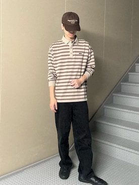 「URBAN RESEARCH Sonny Label（アーバンリサーチサニーレーベル）のアイテム（キャップ）」を使った、たいちさん（メンズ・177cm）の秋コーディネート
