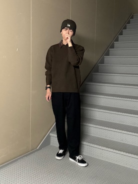 「Lee（リー）のアイテム」を使った、たいちさん（メンズ・177cm）の秋コーディネート