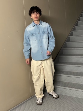 「URBAN RESEARCH Sonny Label（アーバンリサーチサニーレーベル）のアイテム（パンツ）」を使った、たいちさん（メンズ・177cm）の春コーディネート