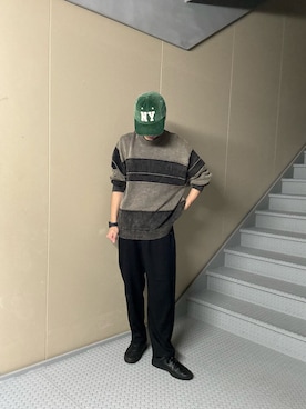 「URBAN RESEARCH Sonny Label（アーバンリサーチサニーレーベル）のアイテム（キャップ）」を使った、たいちさん（メンズ・177cm）の秋コーディネート