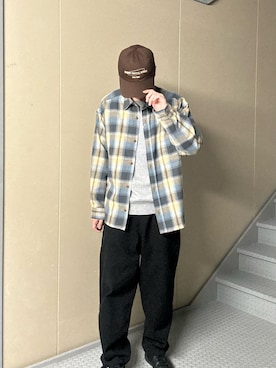 「URBAN RESEARCH Sonny Label（アーバンリサーチサニーレーベル）のアイテム（キャップ）」を使った、たいちさん（メンズ・177cm）の秋コーディネート