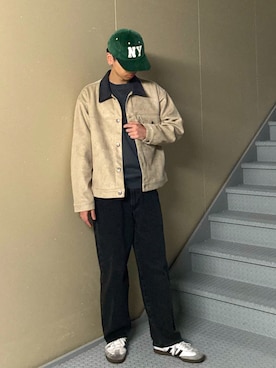 「URBAN RESEARCH Sonny Label（アーバンリサーチサニーレーベル）のアイテム（キャップ）」を使った、たいちさん（メンズ・177cm）の秋コーディネート