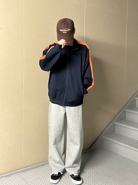 「アイテム（その他アウター）」を使った、たいちさん（メンズ・177cm）の秋コーディネート