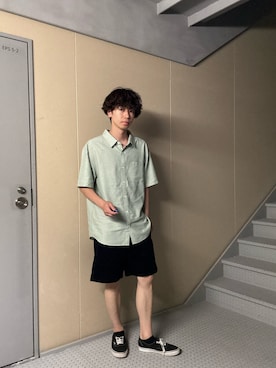 「URBAN RESEARCH Sonny Label（アーバンリサーチサニーレーベル）のアイテム（パンツ）」を使った、たいちさん（メンズ・177cm）の夏コーディネート
