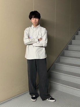 「URBAN RESEARCH Sonny Label（アーバンリサーチサニーレーベル）のアイテム（パンツ）」を使った、たいちさん（メンズ・177cm）の冬コーディネート