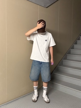 「URBAN RESEARCH Sonny Label（アーバンリサーチサニーレーベル）のアイテム（キャップ）」を使った、たいちさん（メンズ・177cm）の夏コーディネート