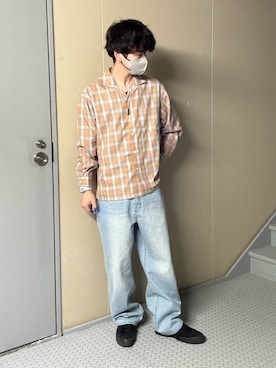 「URBAN RESEARCH Sonny Label（アーバンリサーチサニーレーベル）のアイテム（パンツ）」を使った、たいちさん（メンズ・177cm）の春コーディネート