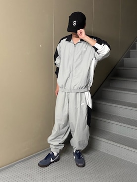 「アイテム（ナイロンジャケット）」を使った、たいちさん（メンズ・177cm）の夏コーディネート
