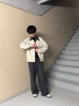 「URBAN RESEARCH Sonny Label（アーバンリサーチサニーレーベル）のアイテム（パンツ）」を使った、たいちさん（メンズ・177cm）の春コーディネート