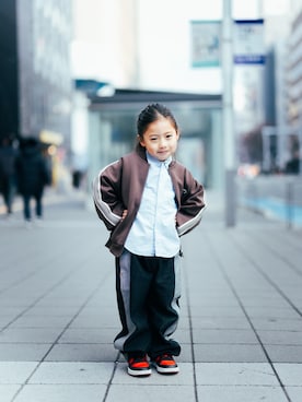 「GEORGE'S（ジョージズ）のアイテム」を使った、tackmixさん（キッズ・110cm）の春コーディネート