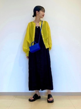 吉田(yoshida)さん(レディース・156cm)の春コーディネート