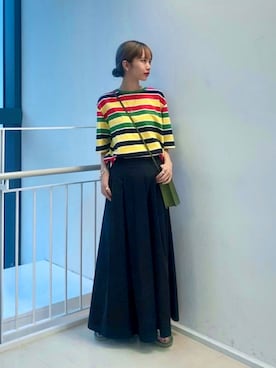 吉田（yoshida）さん（レディース・156cm）の夏コーディネート