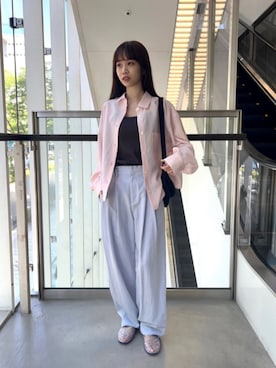 「melissa（メリッサ）のアイテム」を使った、吉田（yoshida）さん（レディース・156cm）の夏コーディネート