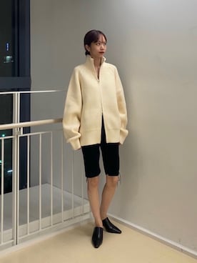 「BEAUTY&YOUTH UNITED ARROWS（ビューティーアンドユースユナイテッドアローズ）のアイテム（パンプス）」を使った、吉田（yoshida）さん（レディース・156cm）の秋コーディネート