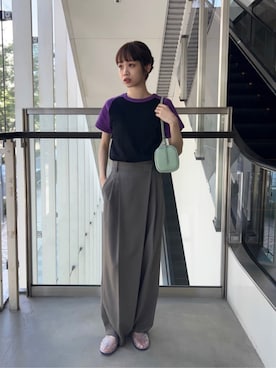 吉田(yoshida)さん(レディース・156cm)の春コーディネート