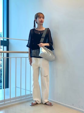 吉田（yoshida）さん（レディース・156cm）の夏コーディネート