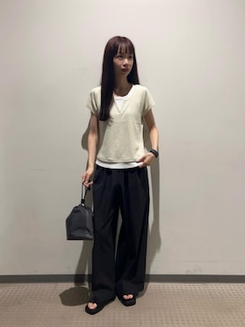 吉田(yoshida)さん(レディース・156cm)の夏コーディネート