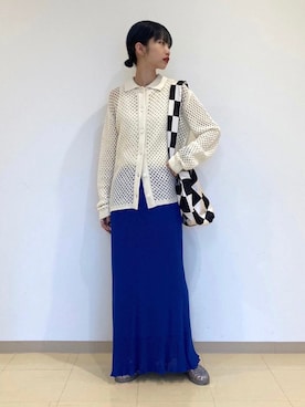 吉田(yoshida)さん(レディース・156cm)の春コーディネート