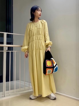 吉田(yoshida)さん(レディース・156cm)の春コーディネート