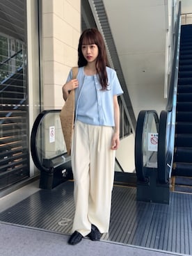 吉田(yoshida)さん(レディース・156cm)の夏コーディネート