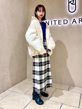 「RECOMMEND  ITEM STYLING」｜「アイテム（ナイロンジャケット）」を使った、吉田（yoshida）さん（レディース・156cm）の秋コーディネート