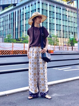 吉田(yoshida)さん(レディース・156cm)の春コーディネート