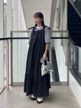 「HELOYSE（エロイーズ）のアイテム」を使った、吉田（yoshida）さん（レディース・156cm）の春コーディネート