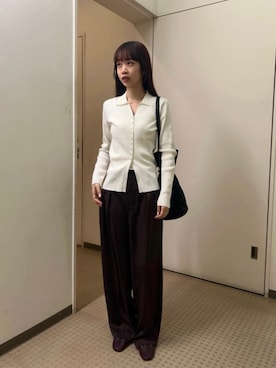 「LE VERNIS（ル・ベルニ）のアイテム」を使った、吉田（yoshida）さん（レディース・156cm）の春コーディネート