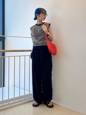 吉田（yoshida）さん（レディース・156cm）の夏コーディネート