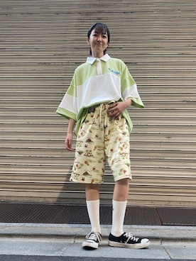 CandyStripper_mikiさん(レディース・162cm)の夏コーディネート