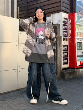 CandyStripper_mikiさん（レディース・162cm）の春コーディネート