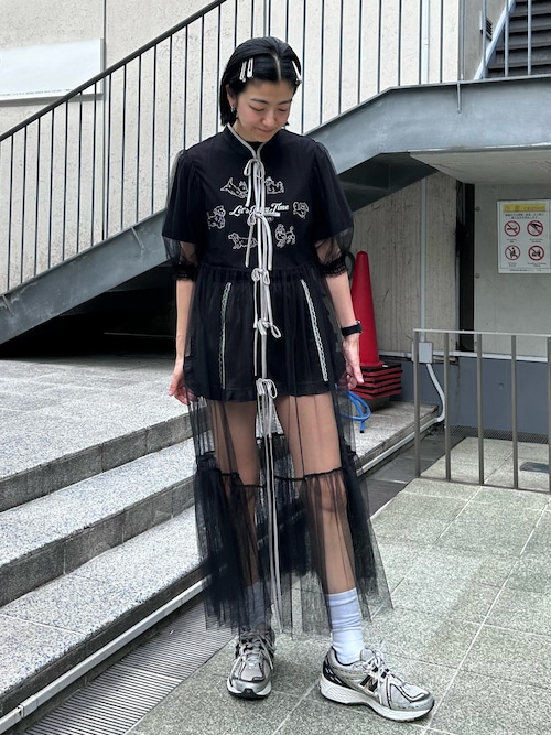 キャンディストリッパーCHINA SHEER ワンピース　チュールワンピース Candy Stripper ワンピース CHINA SHEER : ZOZOTOWN Yahoo!店