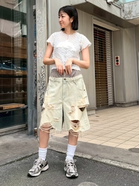 CandyStripper_mikiさん(レディース・162cm)の夏コーディネート