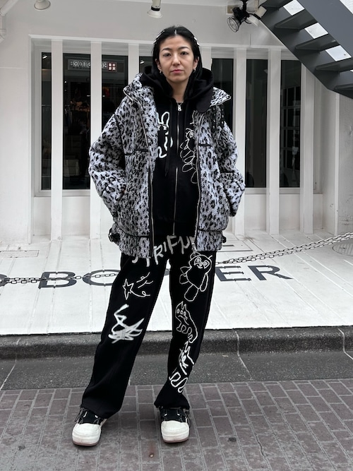 Candy Stripper（キャンディーストリッパー） パーカー GRAFFITI PRINT