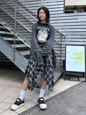 CandyStripper_mikiさん（レディース・162cm）の秋コーディネート