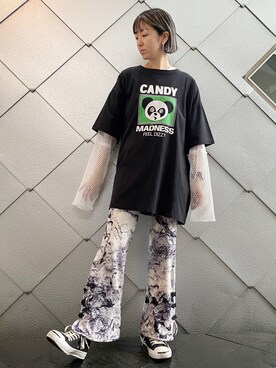 CandyStripper_mikiさん（レディース・162cm）の春コーディネート