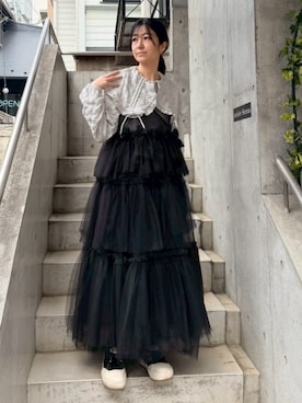 「Candy Stripper（キャンディストリッパー）のアイテム」を使った、CandyStripper_mikiさん（レディース・162cm）の春コーディネート