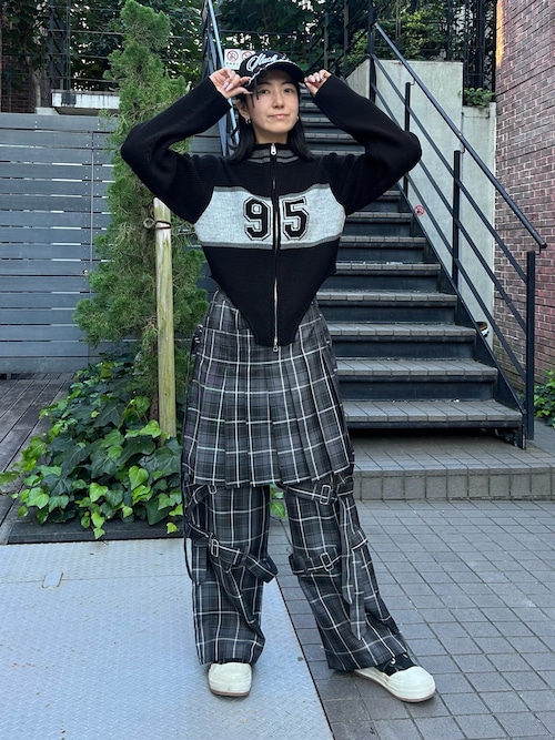 【限定品】コラボ　ユニセックス　Candy stripper パンツ Candy Stripper パンツ MISCHIEVOUS BONDAGE レディース メンズ