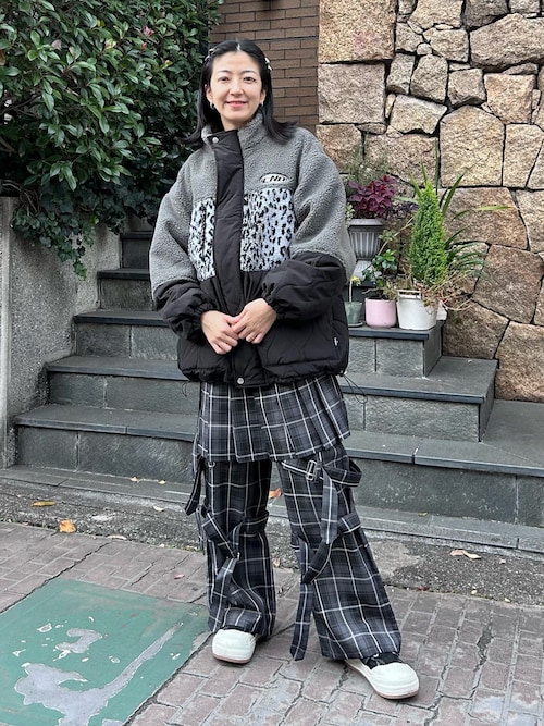 BOA MIXED ブルゾン（ブルゾン）｜Candy Stripper（キャンディ