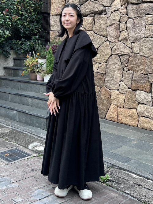 セール】CELEBRATE BIG COLLAR ドレス（ワンピース）｜Candy Stripper  