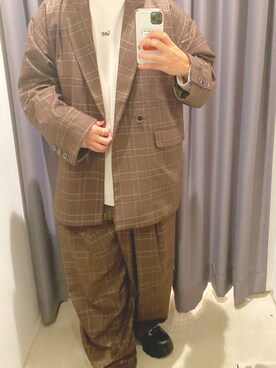 「epnok（エプノック）のアイテム（アクセサリー）」を使った、とっちんさん（メンズ・167cm）の秋コーディネート