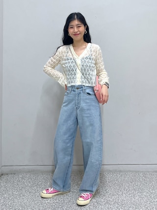 chiyo｜FREE'S MARTのデニムパンツを使ったコーディネート - WEAR
