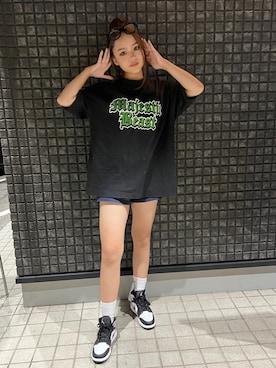 「アイテム（ソックス/靴下）」を使った、miyupanmanさん（レディース・145cm）の秋コーディネート