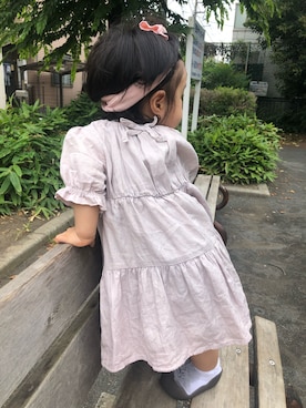 「Attipas（アティパス）のアイテム」を使った、NO.Iさん（キッズ・80cm）の夏コーディネート