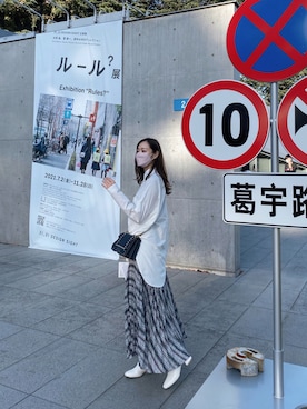 和田瞳さん（レディース・161cm）の秋コーディネート