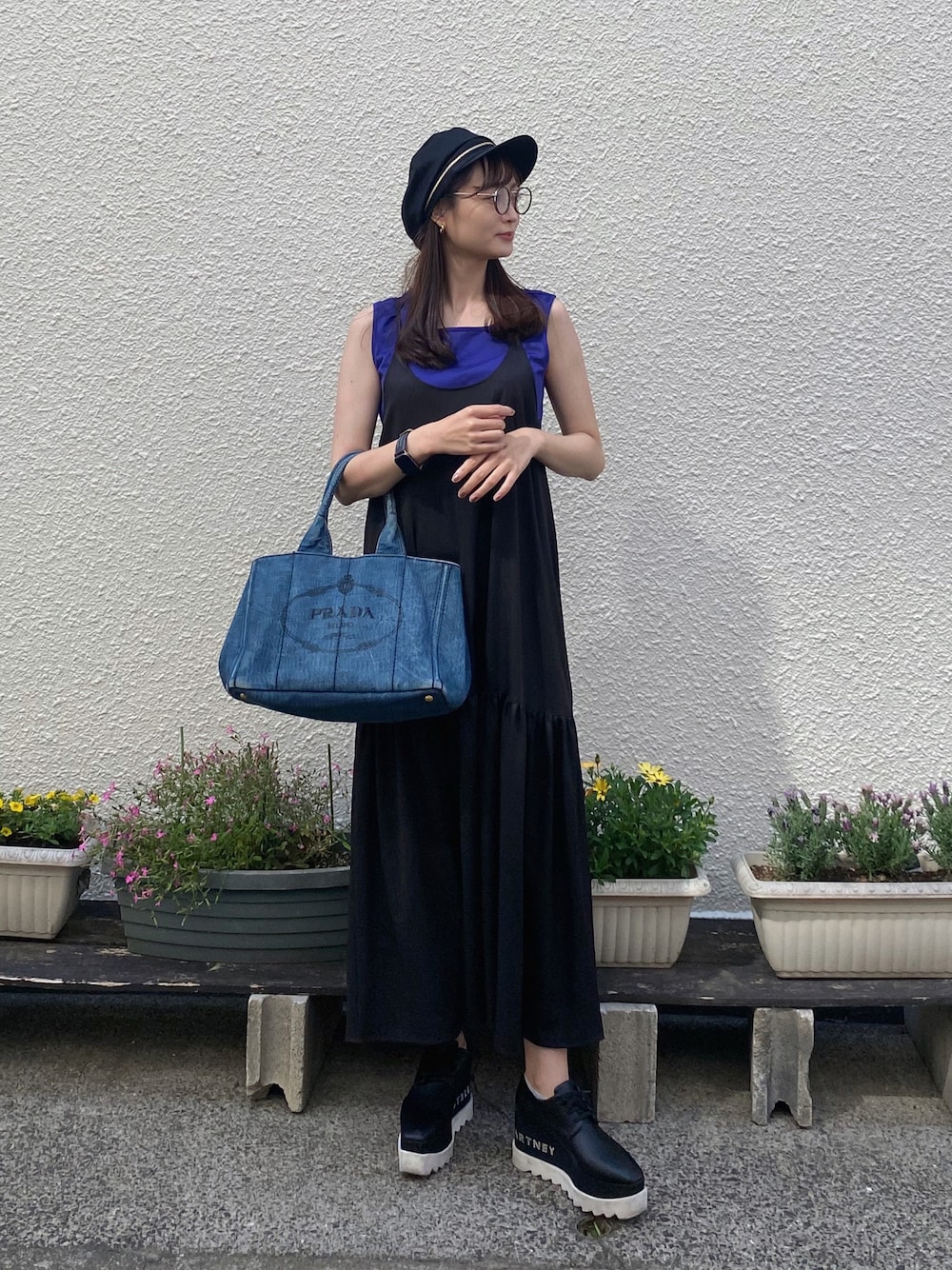 PRADA デニムトートバッグ PRADA（プラダ）の「Prada - デニムトートバッグ - women