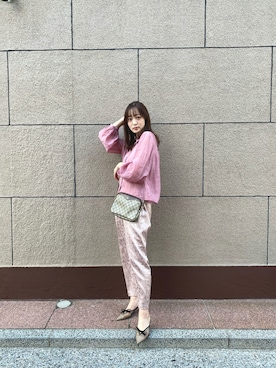 「RANDA」｜「アイテム（その他シューズ）」を使った、和田瞳さん（レディース・161cm）の秋コーディネート