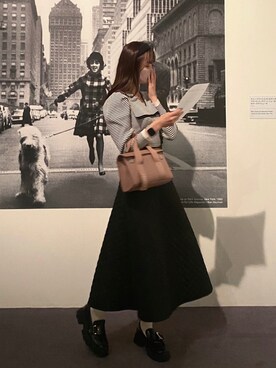 和田瞳さん(レディース・161cm)の冬コーディネート