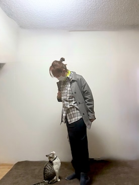 H&Msさん（レディース・165cm）の冬コーディネート